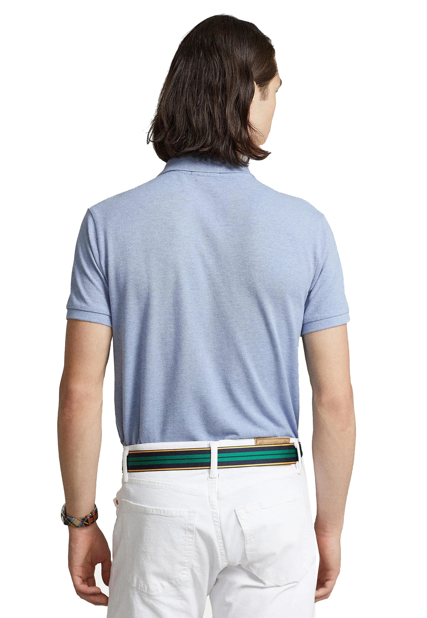 Polo a manica corta blu cotone Polo Ralph Lauren A26 710666998007 400400 POLO RALPH LAUREN 