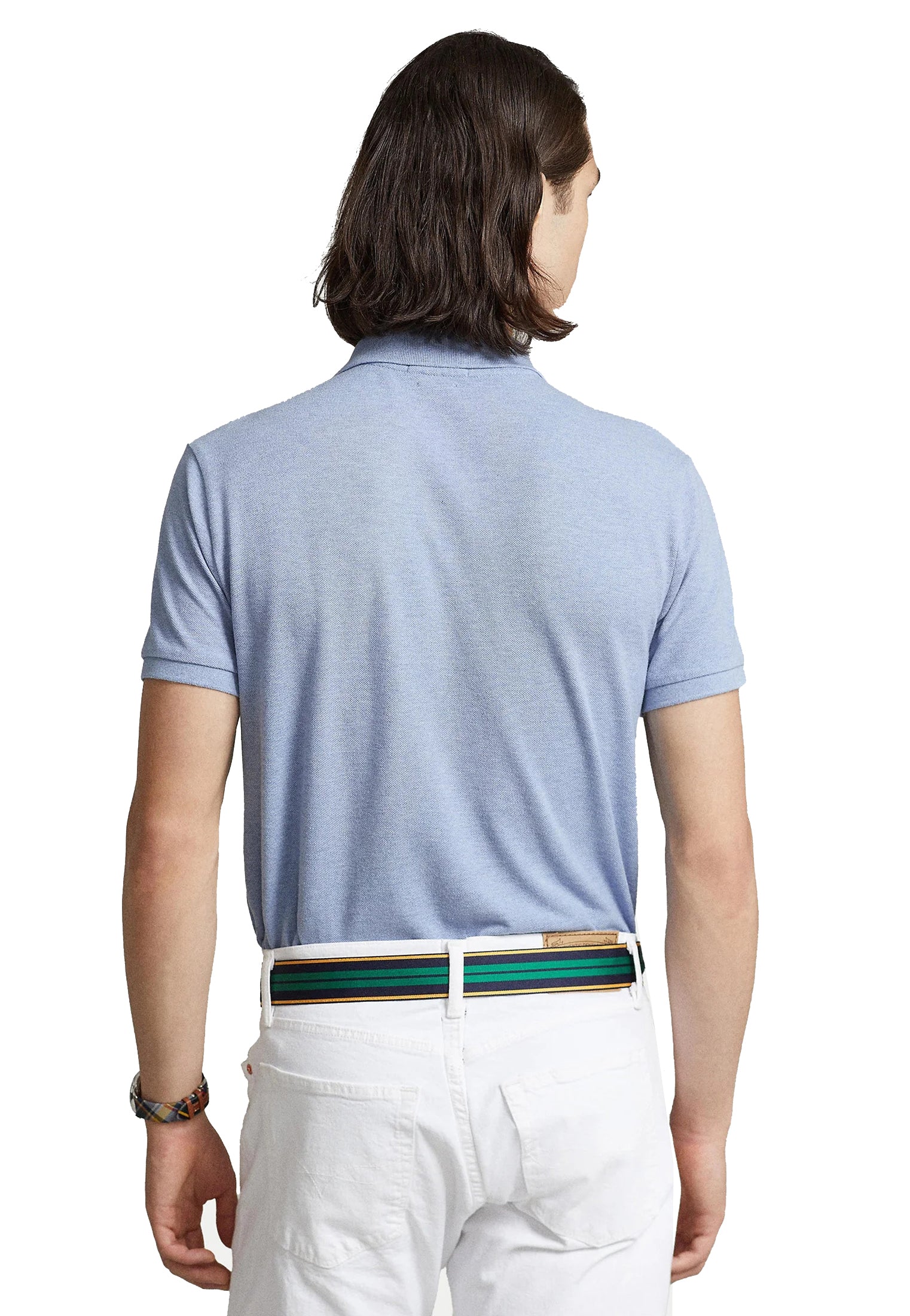 Polo a manica corta blu cotone Polo Ralph Lauren A26 710666998007 400400 POLO RALPH LAUREN 