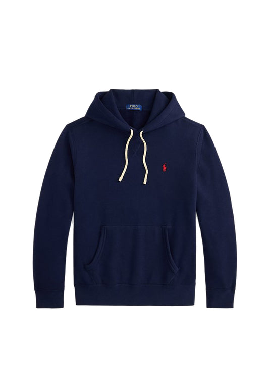 Felpa hoodie con cappuccio blu felpata Polo Ralph Lauren A26 710766778007 410410 POLO RALPH LAUREN 