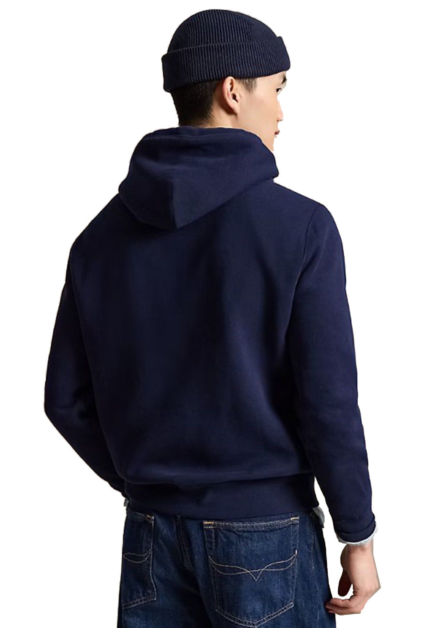Felpa hoodie con cappuccio blu felpata Polo Ralph Lauren A26 710766778007 410410 POLO RALPH LAUREN 