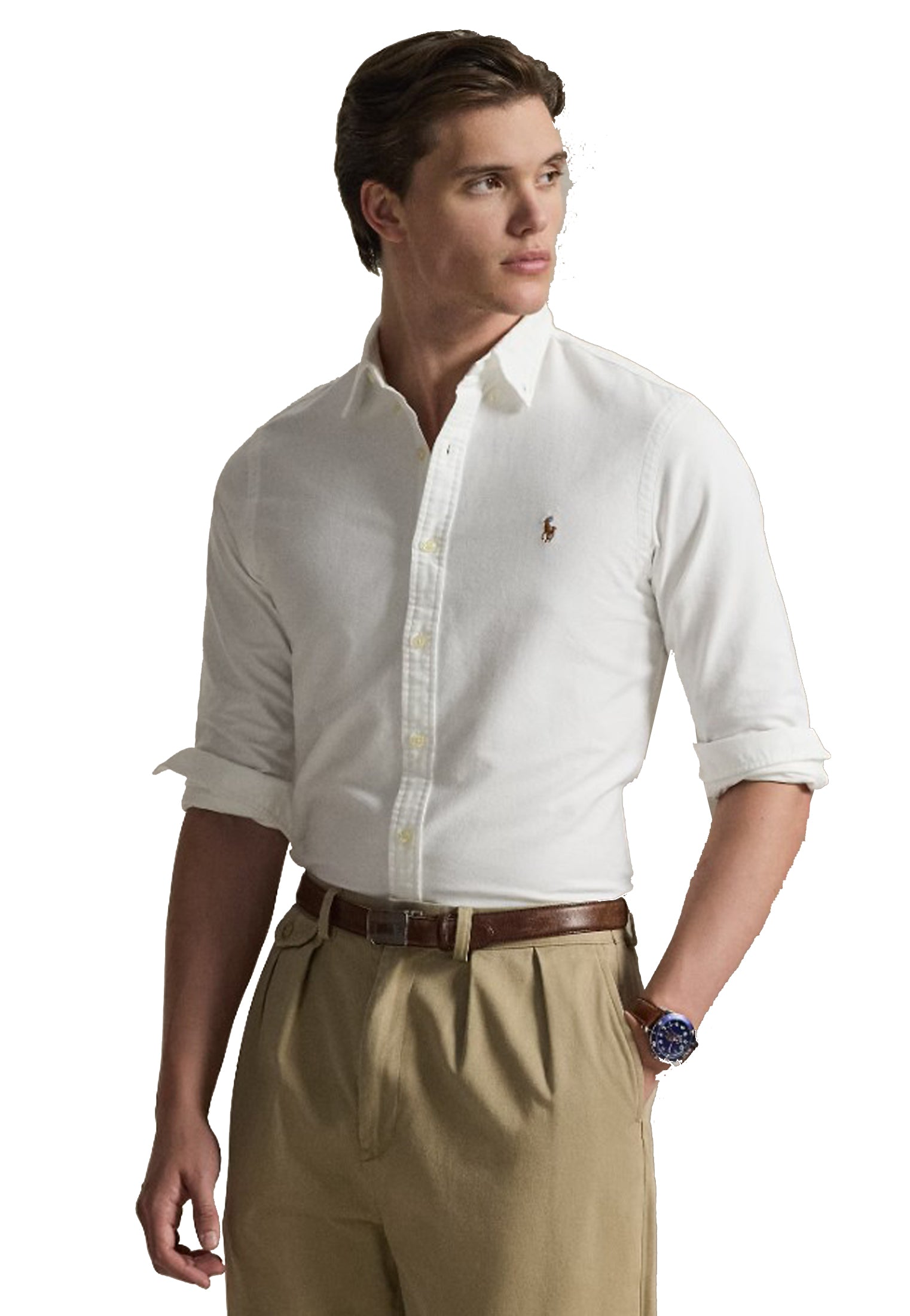 Camicia bianca cotone Oxfort Polo Ralph Lauren A26 710792041001 100100 POLO RALPH LAUREN 