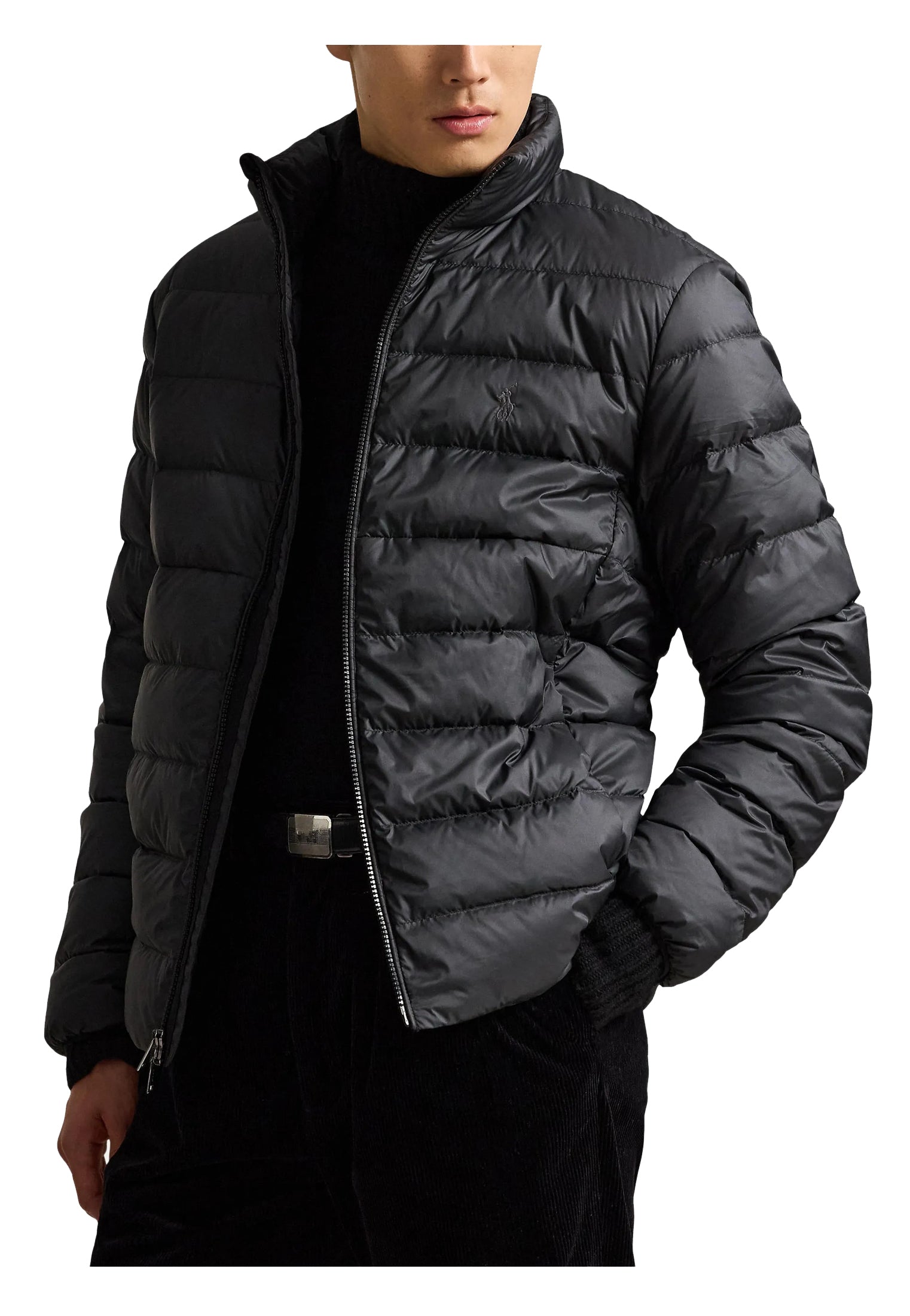 Giubbino Piumino nero imbottito Polo Ralph Lauren A26 710B20424003 001001 POLO RALPH LAUREN 