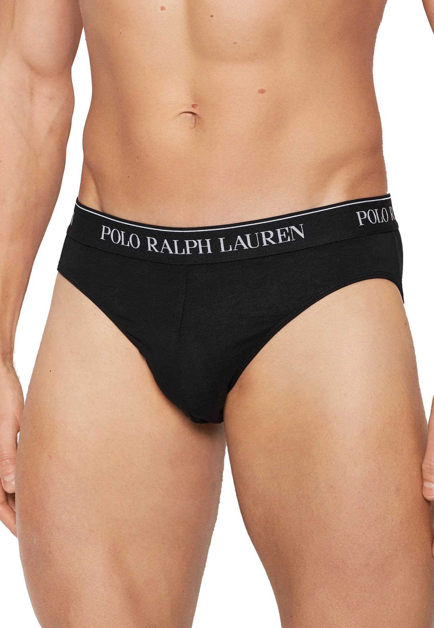 Pacco da 3 mutante slip nere cotone Polo Ralph Lauren A26 714835884002 001001 POLO RALPH LAUREN 