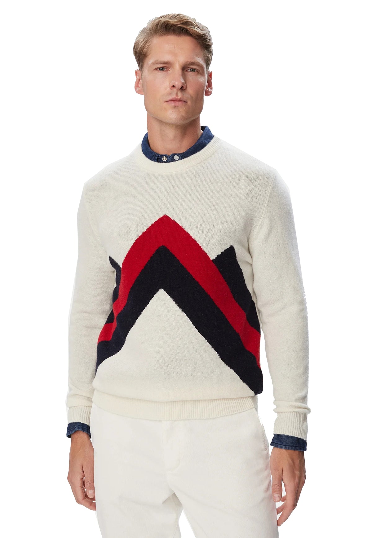 Maglione panna misto lana Zellamsee Robe di Kappa montagna A26 62127VW A00A00 ROBE DI KAPPA 