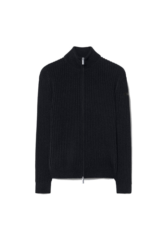 Maglione full zip cardigan blu Velvet Rave RRD A26 W26139 6060 RRD 