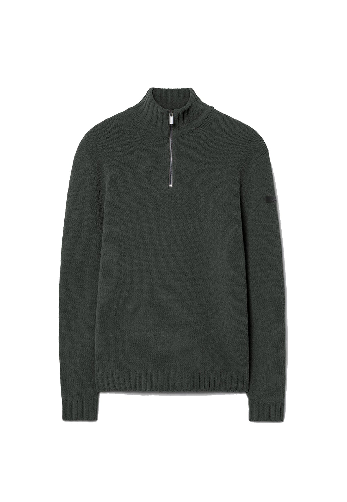 Maglione mezza zip verde scuro Cinematt RRD A26 W26162 2020 RRD 