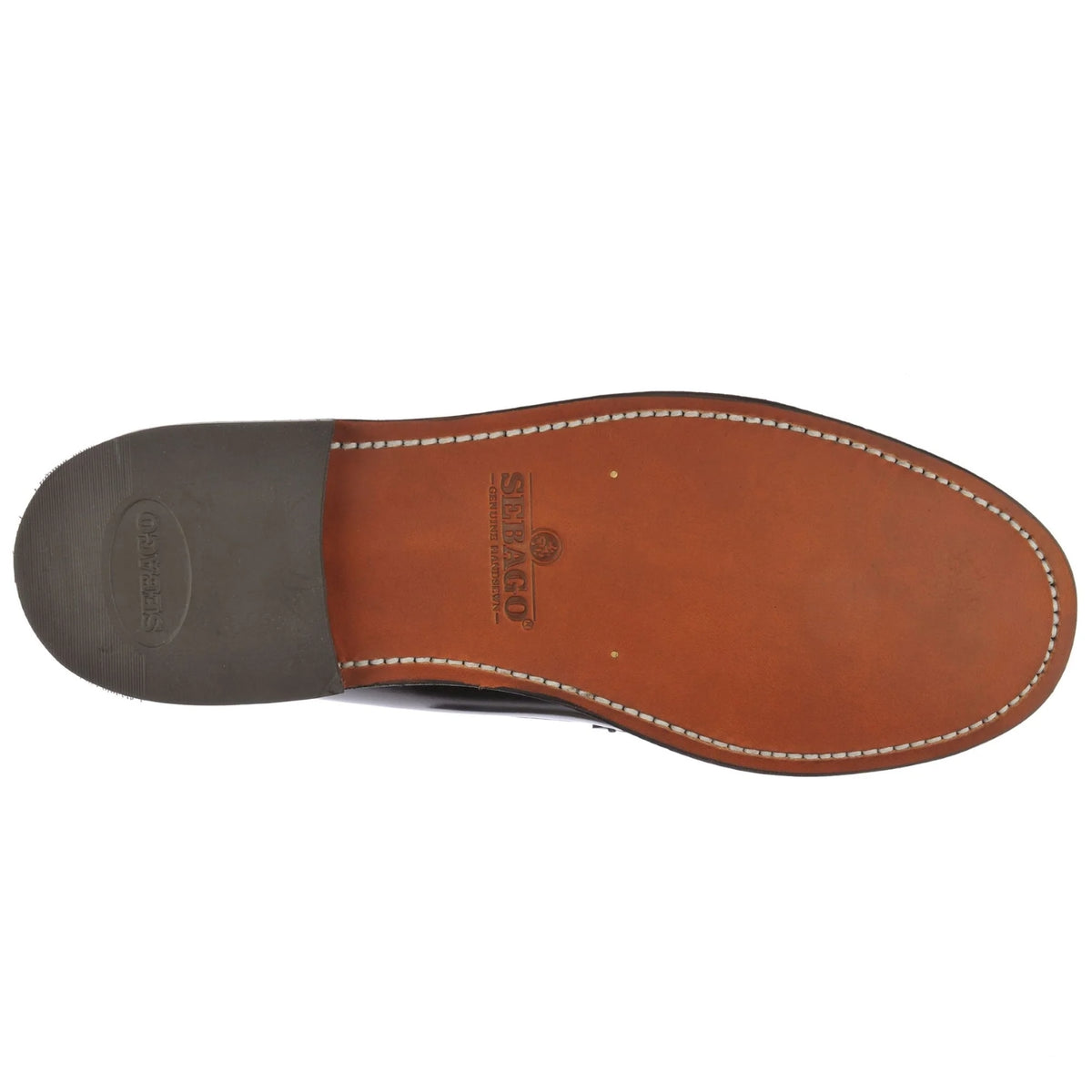 Scarpe mocassini marroni pelle Sebago A26 7000300 903903 SEBAGO 