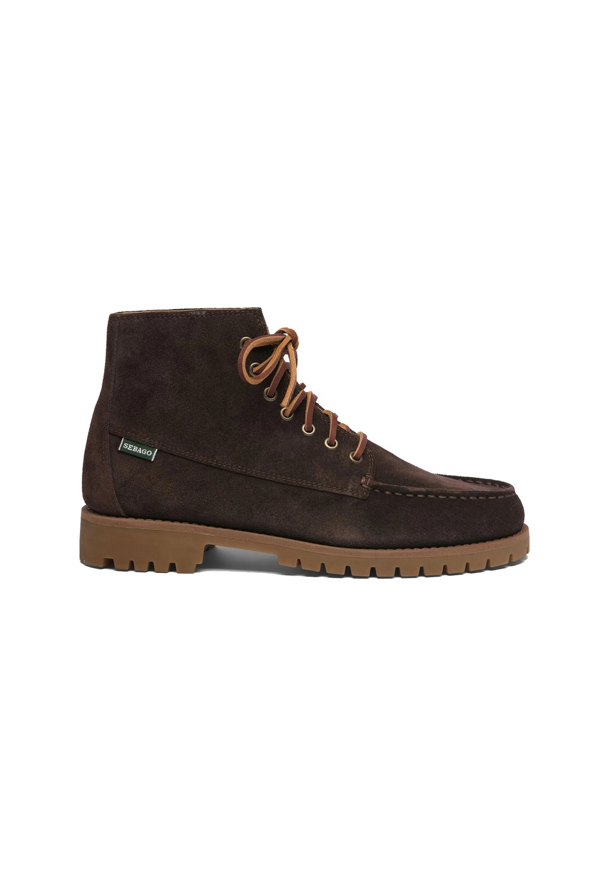 Stivaletto marrone in pelle suede Sebago A26 72127XW 901901 SEBAGO 