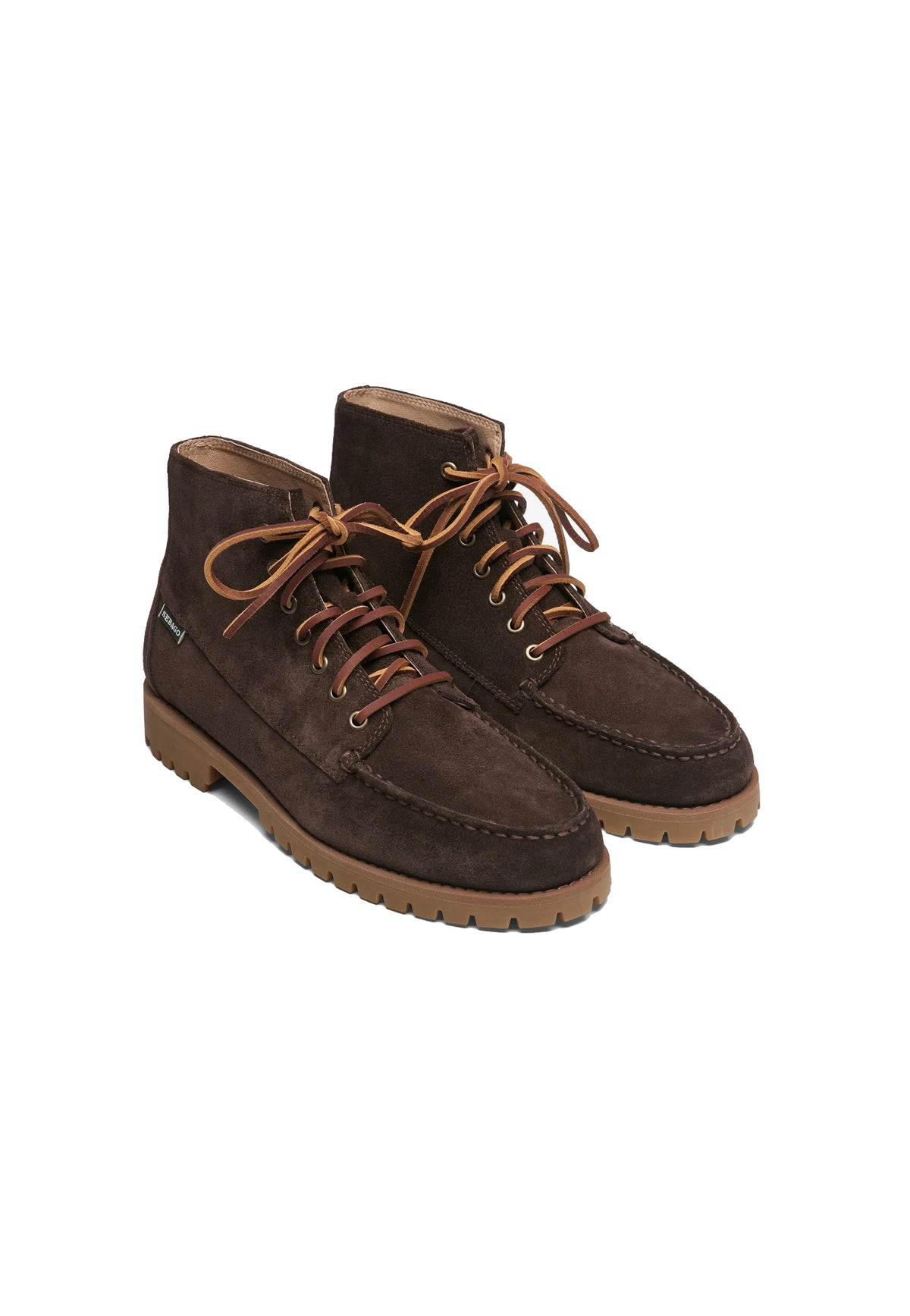Stivaletto marrone in pelle suede Sebago A26 72127XW 901901 SEBAGO 