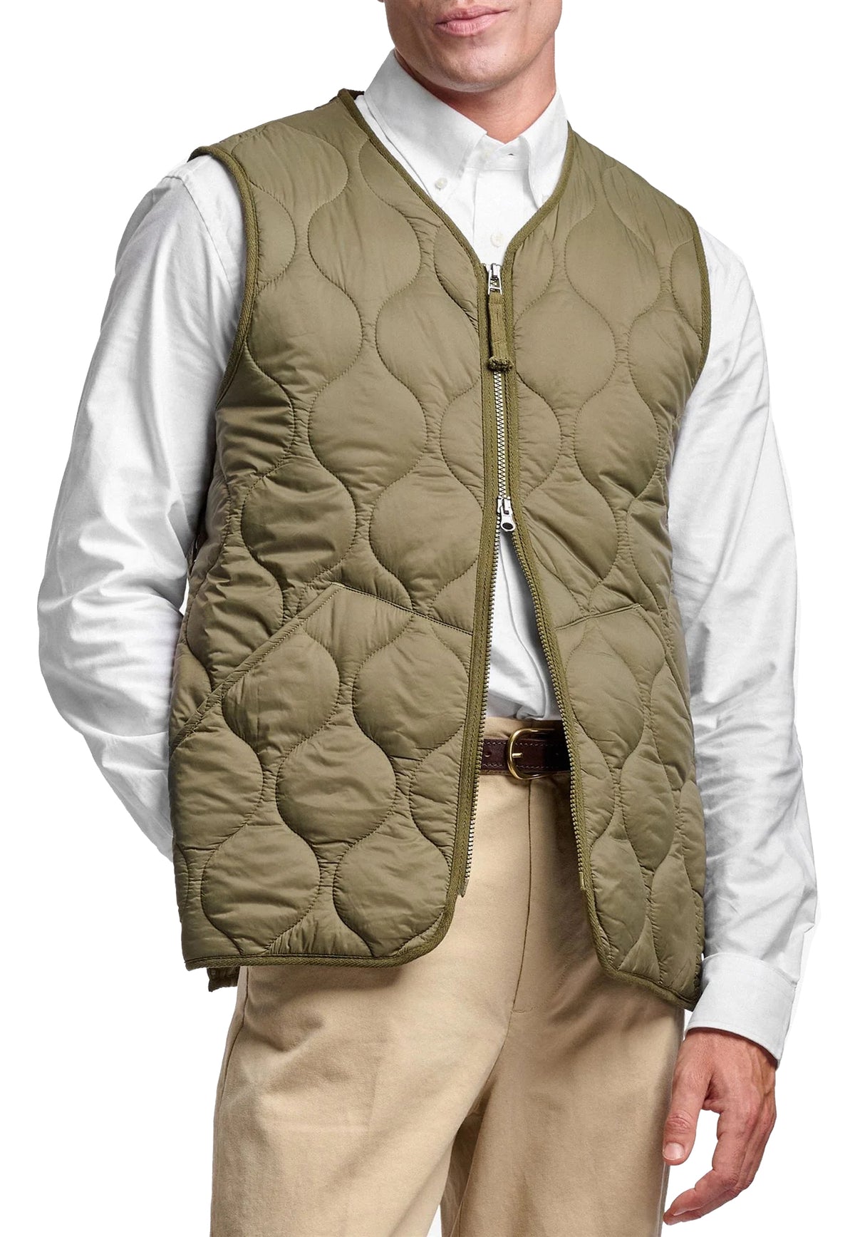 Gilet Smanicato verde trapuntato Plymouth Sebago A26 72122GW X7QX7Q SEBAGO APPAREL 