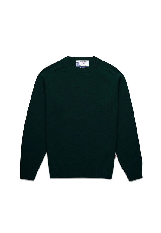 Maglione girocollo verde lana Gilead Sebago A26 74113NW WQIWQI SEBAGO APPAREL 