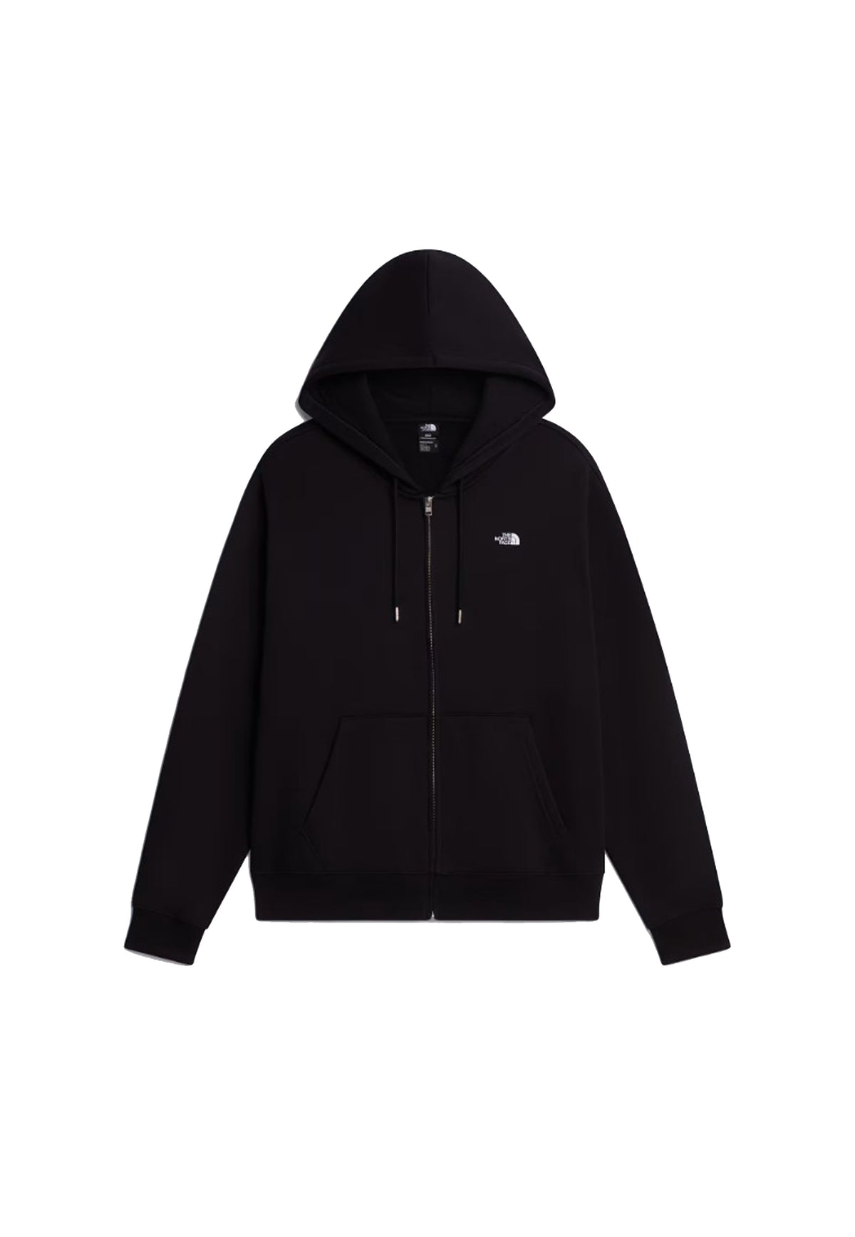 Felpa pesante full zip nera misto cotone Essential Simple Dome The North Face A26 NF0A8FDEJK31 NFJK3NFJK3 THE NORTH FACE 