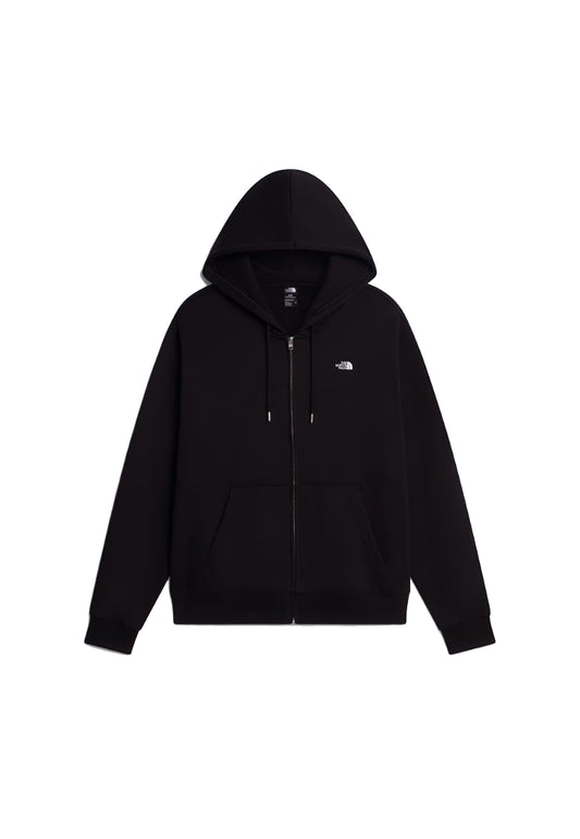 Felpa pesante full zip nera misto cotone Essential Simple Dome The North Face A26 NF0A8FDEJK31 NFJK3NFJK3 THE NORTH FACE 