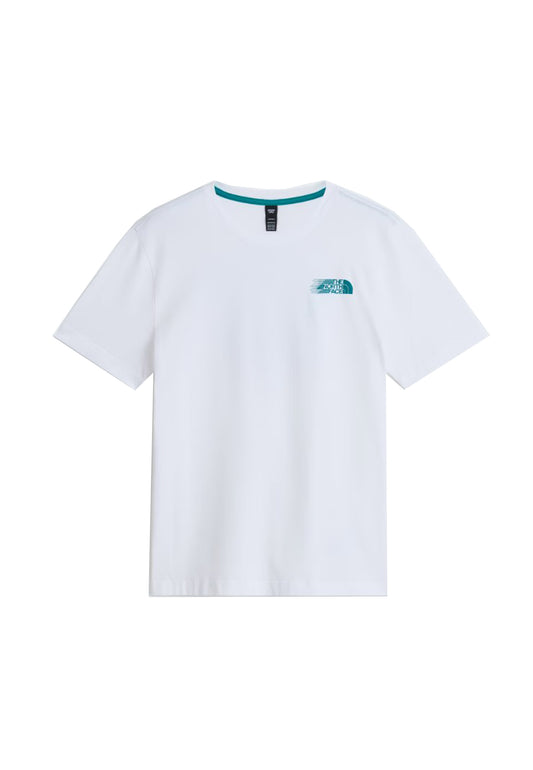 T-shirt girocollo bianca cotone Retro Trail The North Face A26 NF0A8JAGFN41 NFFN4NFFN4 THE NORTH FACE 