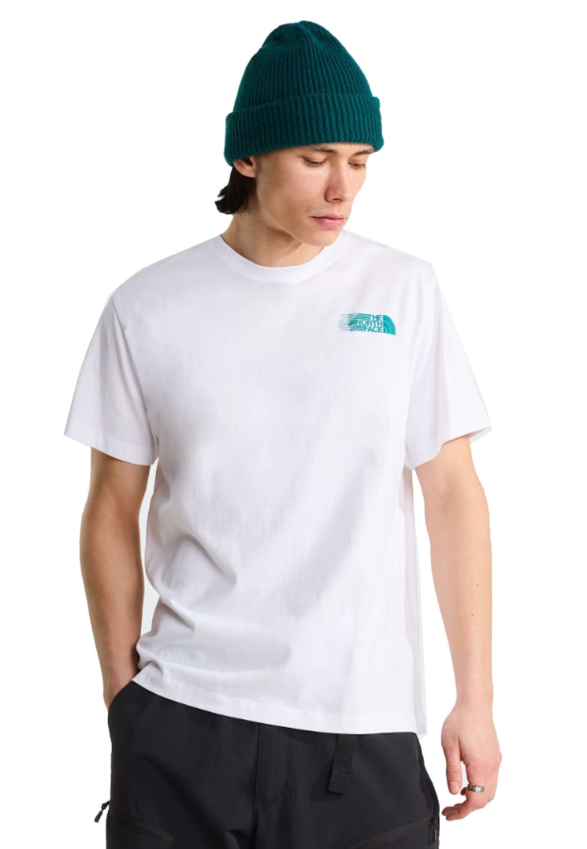 T-shirt girocollo bianca cotone Retro Trail The North Face A26 NF0A8JAGFN41 NFFN4NFFN4 THE NORTH FACE 