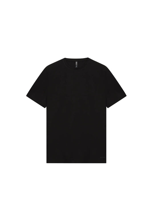 T-shirt girocollo nera cotone Wave Unity A26 TS-WAVE-AW26 BKBK UNITY 