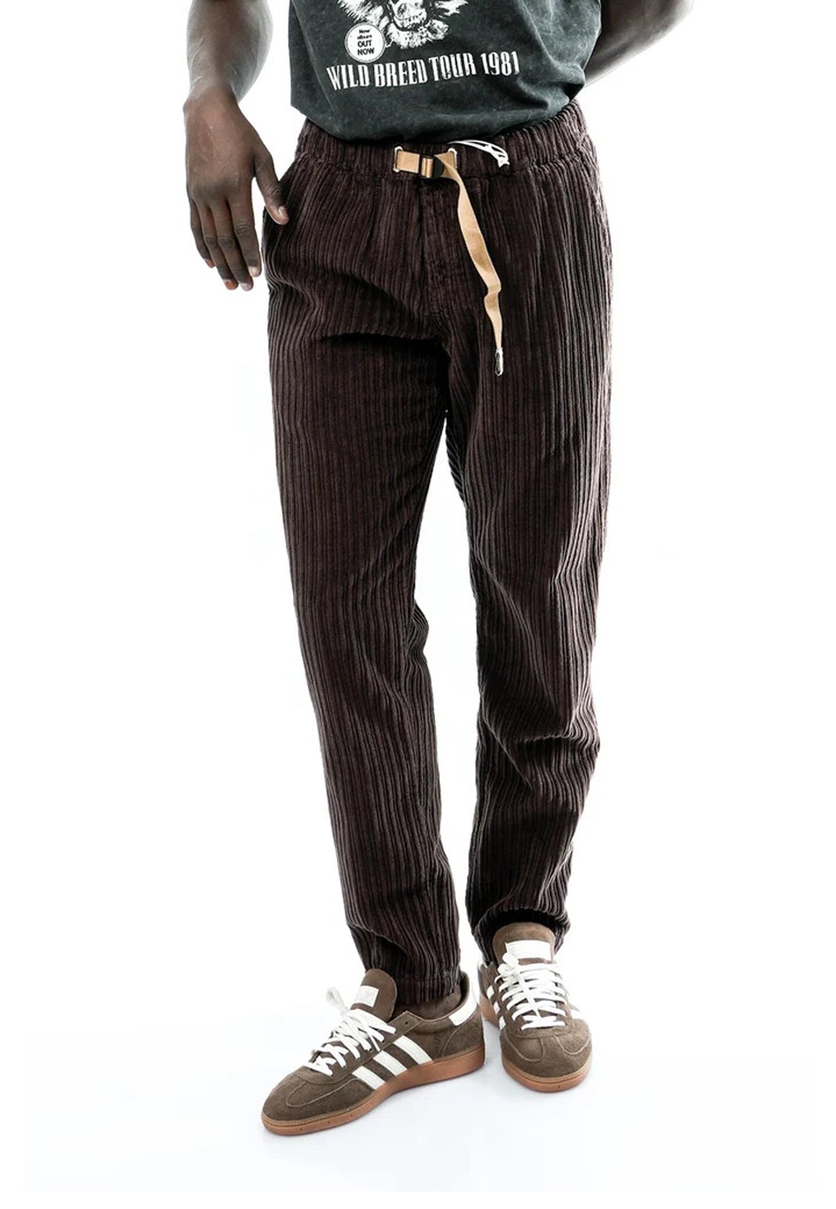Pantalone marrone velluto a coste White Sand A26 26WSU66 311 8181 WHITE SAND 