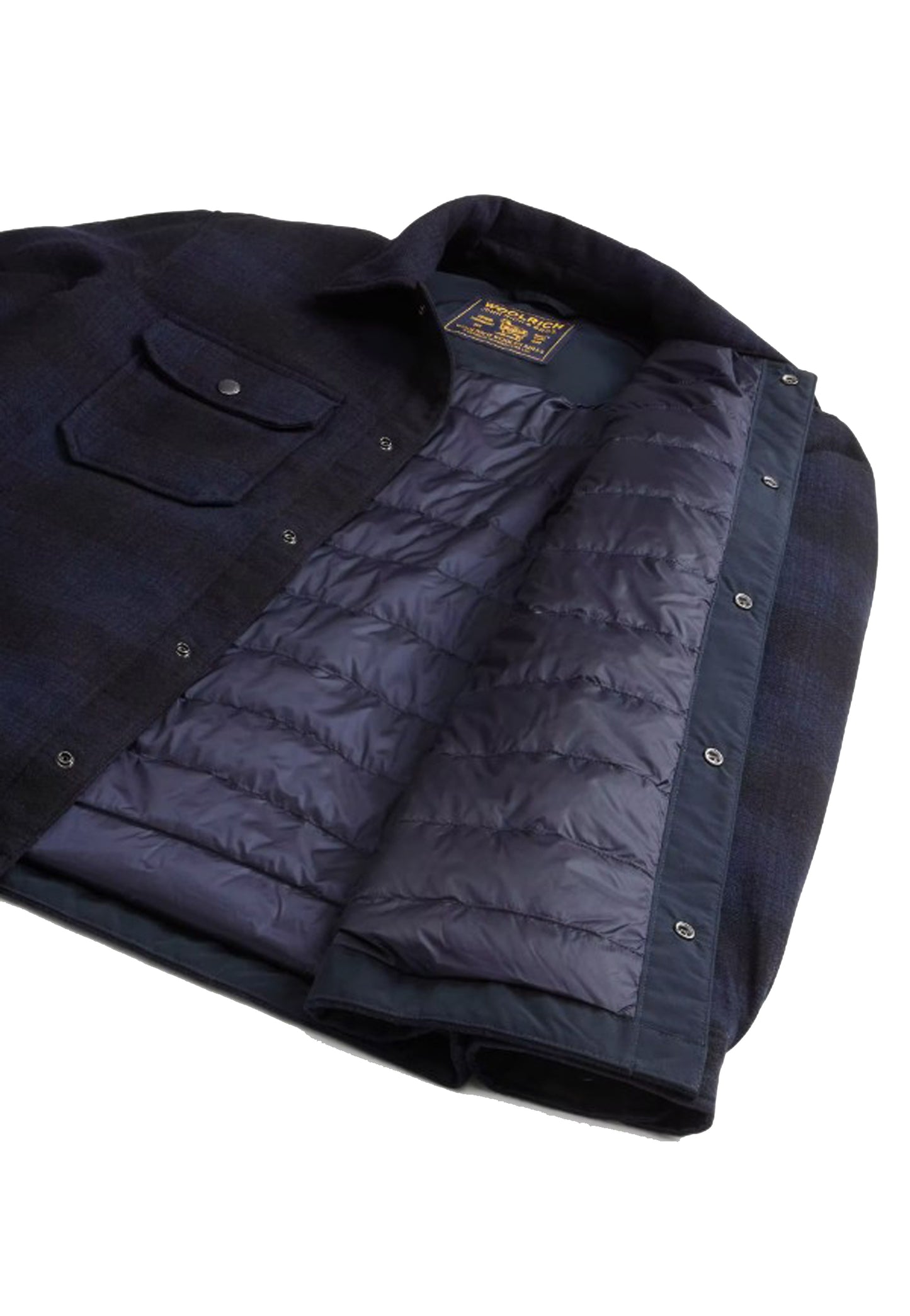 Giacca overshirt misto lana Alaskan Check Woolrich A26 CFWOOS2018MBUT3046 39833983 WOOLRICH 