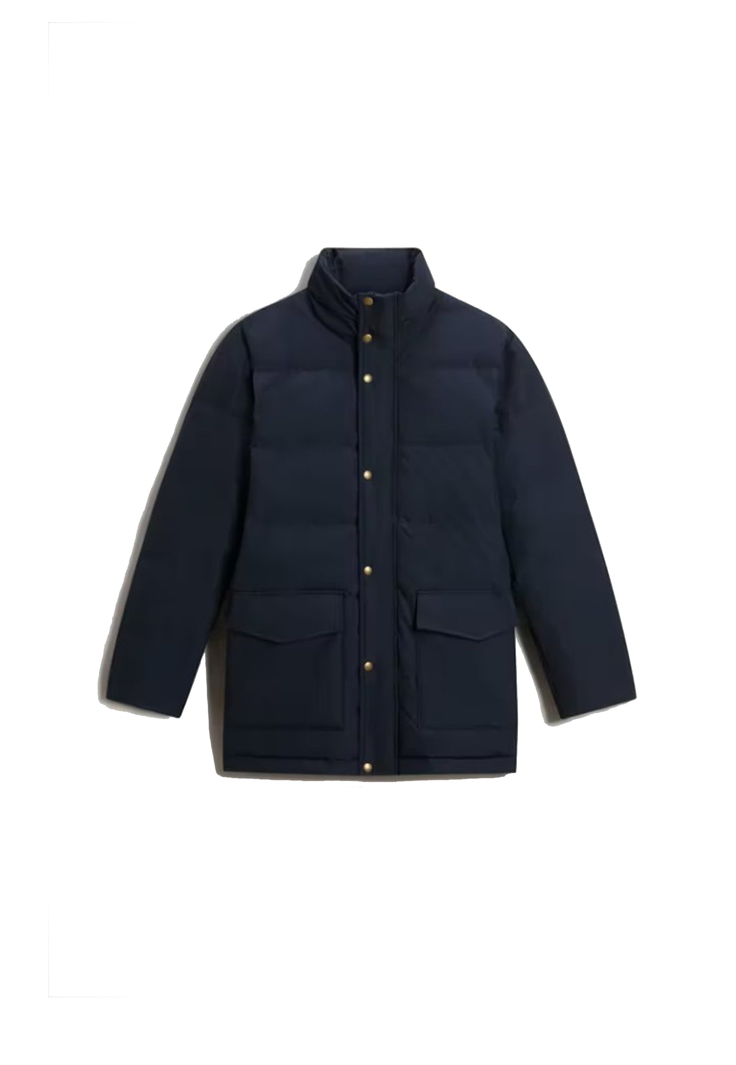 Giubbino Piumino imbottito piuma lungo blu Ramar Cloth Woolrich A26 CFWOOU2200MRUT0001 MLBMLB WOOLRICH 