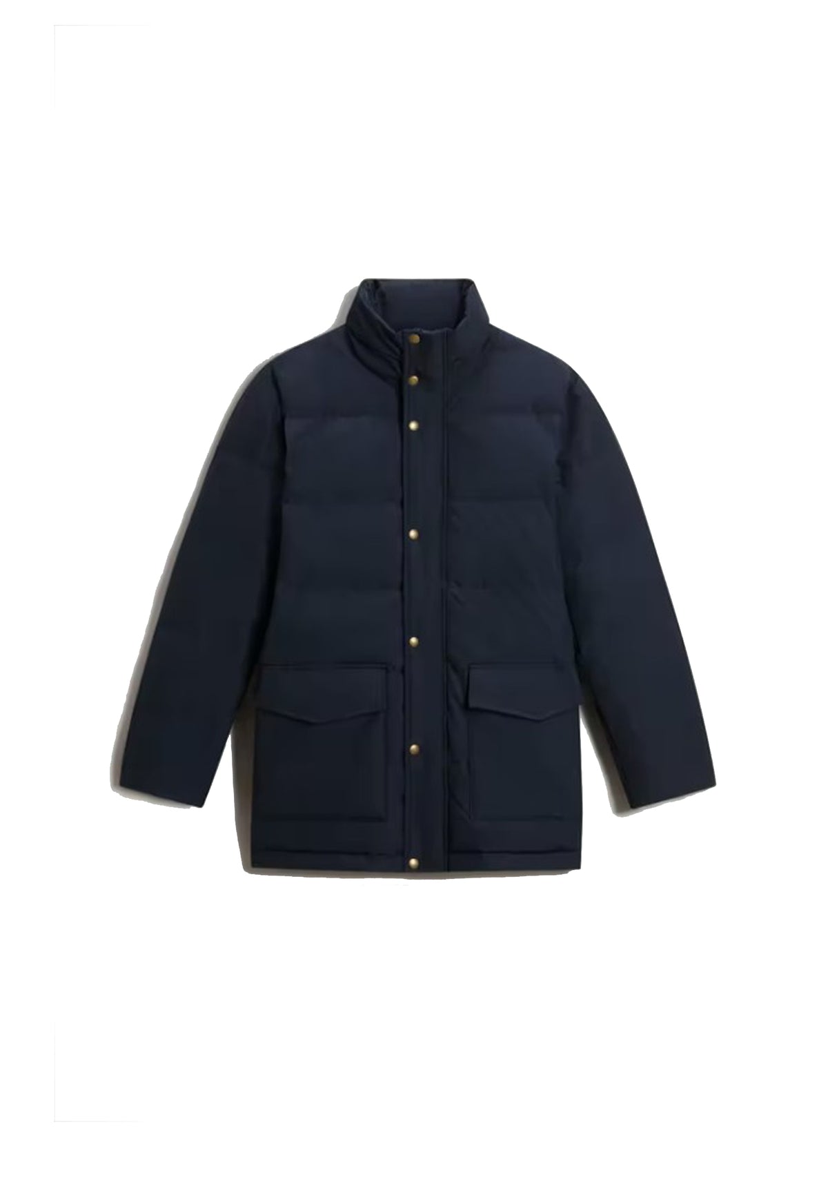 Giubbino Piumino imbottito piuma lungo blu Ramar Cloth Woolrich A26 CFWOOU2200MRUT0001 MLBMLB WOOLRICH 