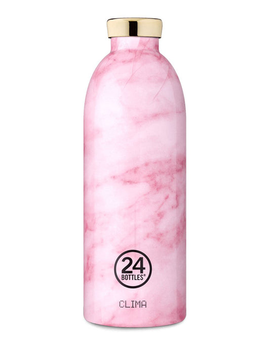 Clima bottle 850ml Marmble Pink