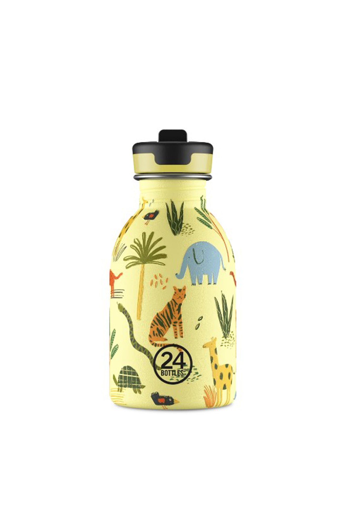 Borraccia bambini jungle Friends 250ml Kids Bottle 24Bottles 1673-JUNGLE FRIENDS 250 MLJUNGLE FRIENDS 24BOTTLES 