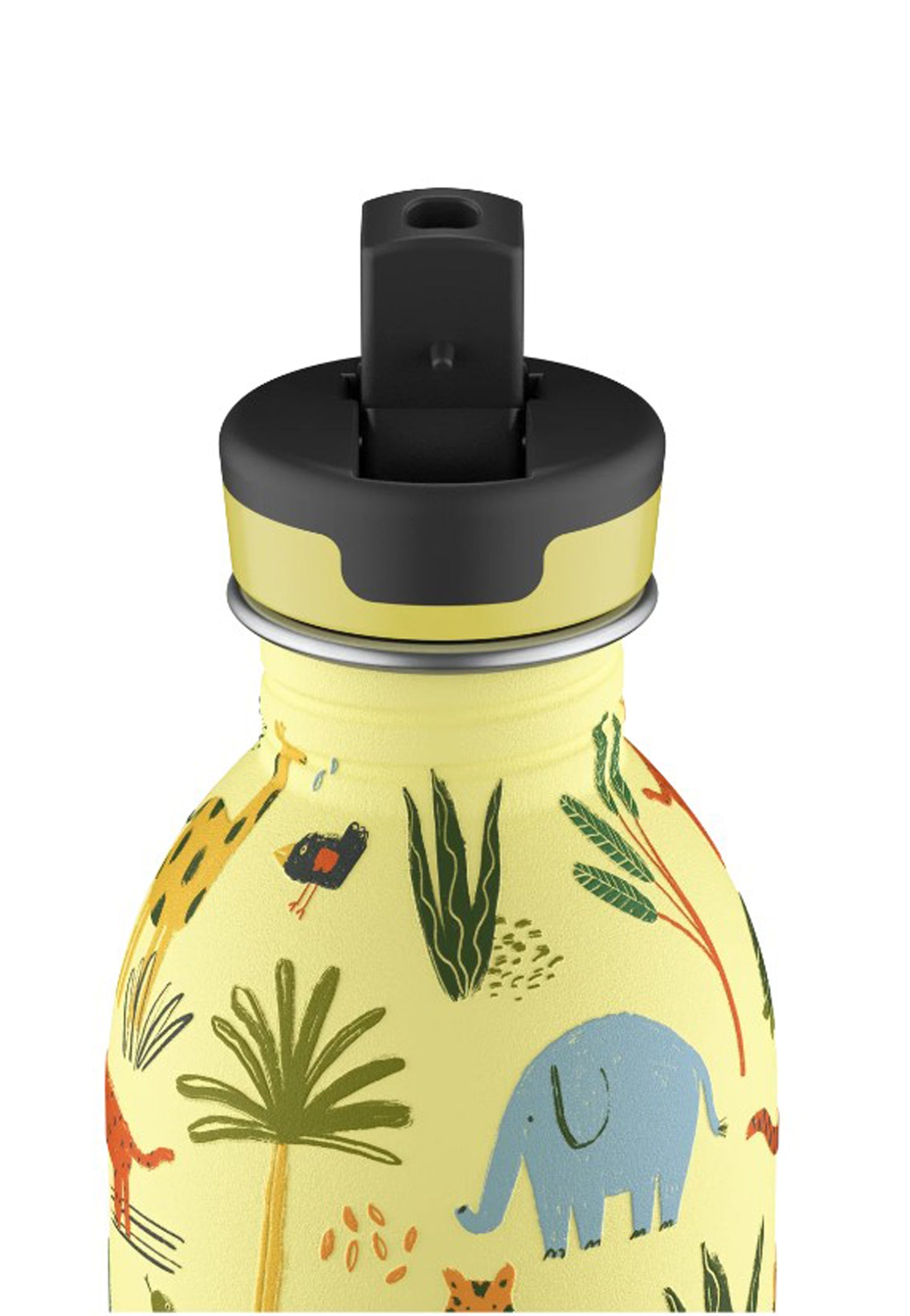 Borraccia bambini jungle Friends 250ml Kids Bottle 24Bottles 1673-JUNGLE FRIENDS 250 MLJUNGLE FRIENDS 24BOTTLES 
