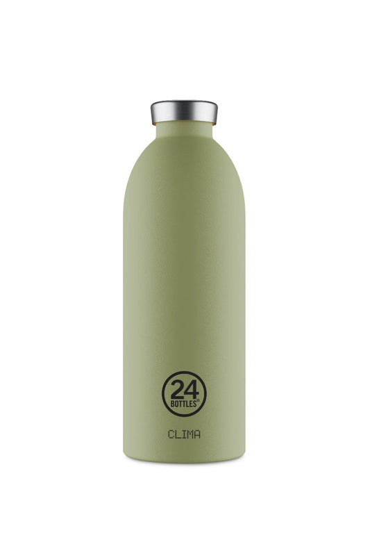 Borraccia verde oliva Sage 850ml Clima 24Bottles 1934 850ML 24BOTTLES 