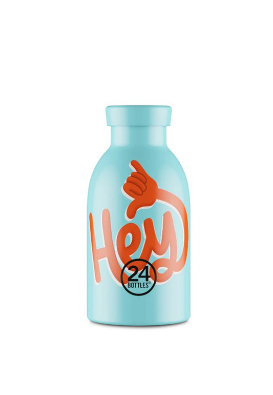 Borraccia termica Clima Bottle Hey blue 330ml 24Bottles 2181- Blue 330 ml 24BOTTLES 