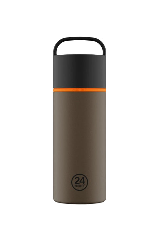Spin Bottle marrone termica viaggio 730ml 24Bottles 2227-Mocha 730 ml 24BOTTLES 