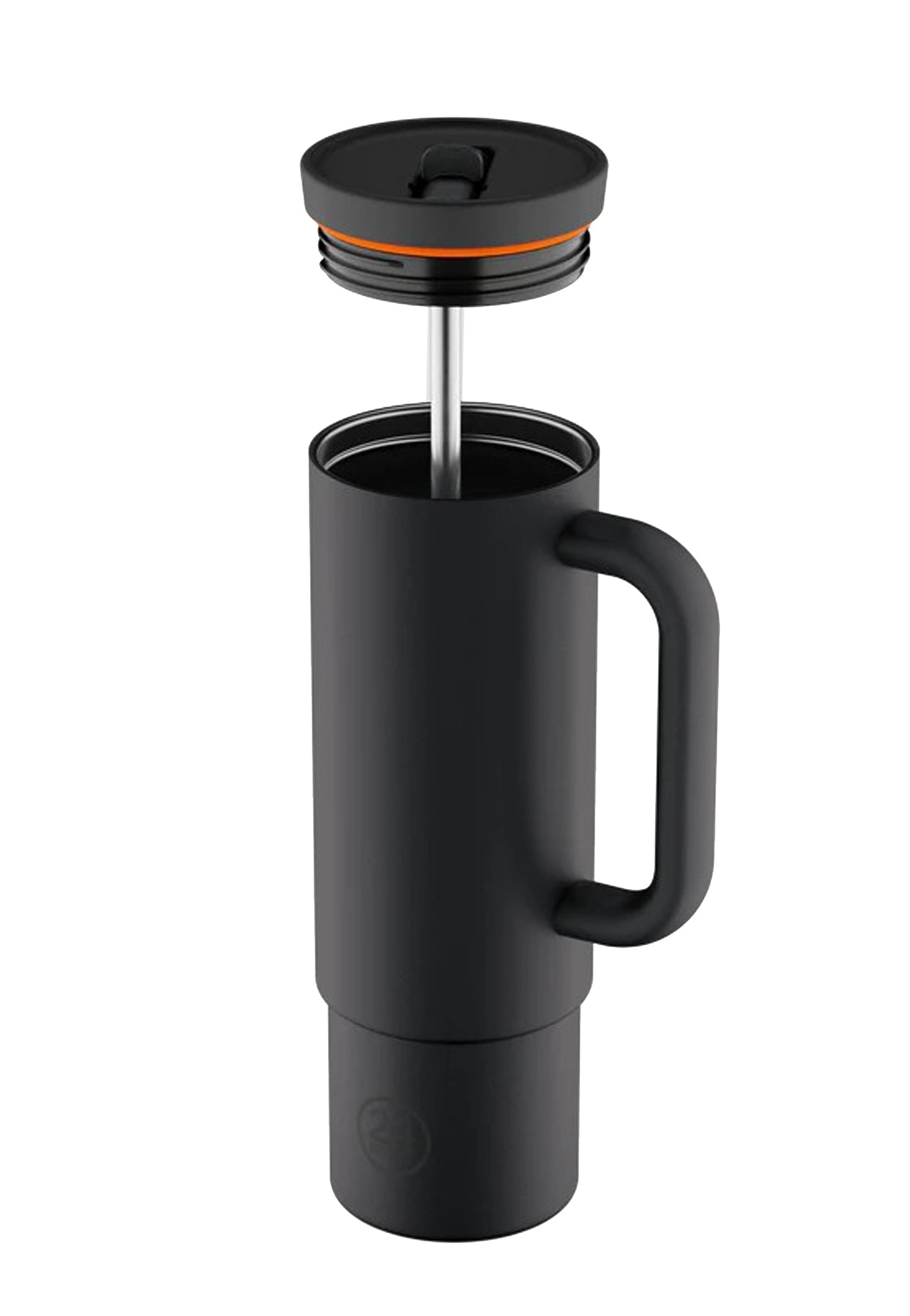 Borraccia Termica Tuxedo Black Straw Cup 800ml 24Bottles 2234- STRAW CUP 800 ml 24BOTTLES 