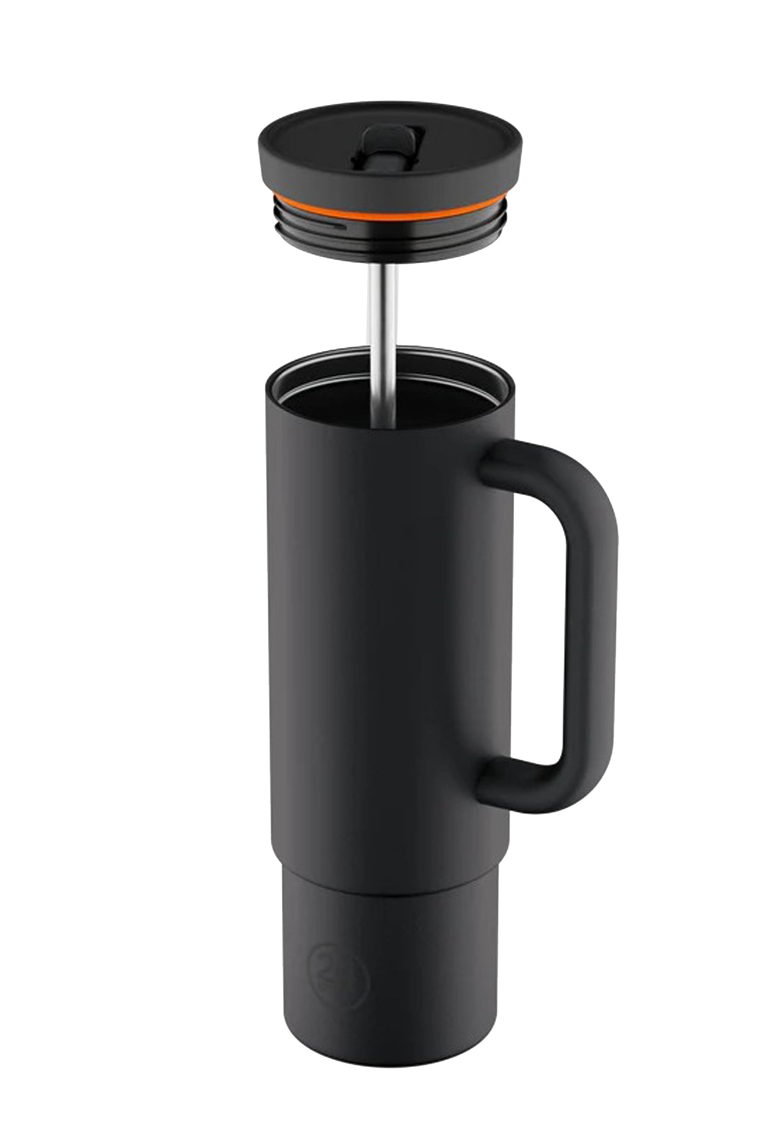 Borraccia Termica Tuxedo Black Straw Cup 800ml 24Bottles 2234 800ML 24BOTTLES 