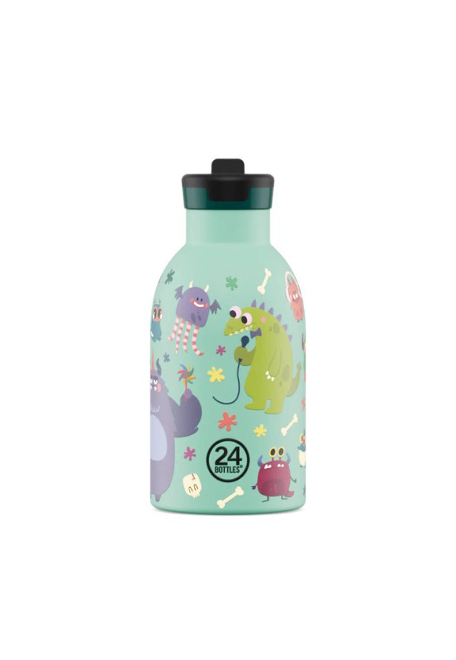 Borraccia termica per bambini verde Clima Bottle Spooky Friends 330 ml 24Bottles 2382- SPOOKY 330 MLSPOOKY 24BOTTLES 