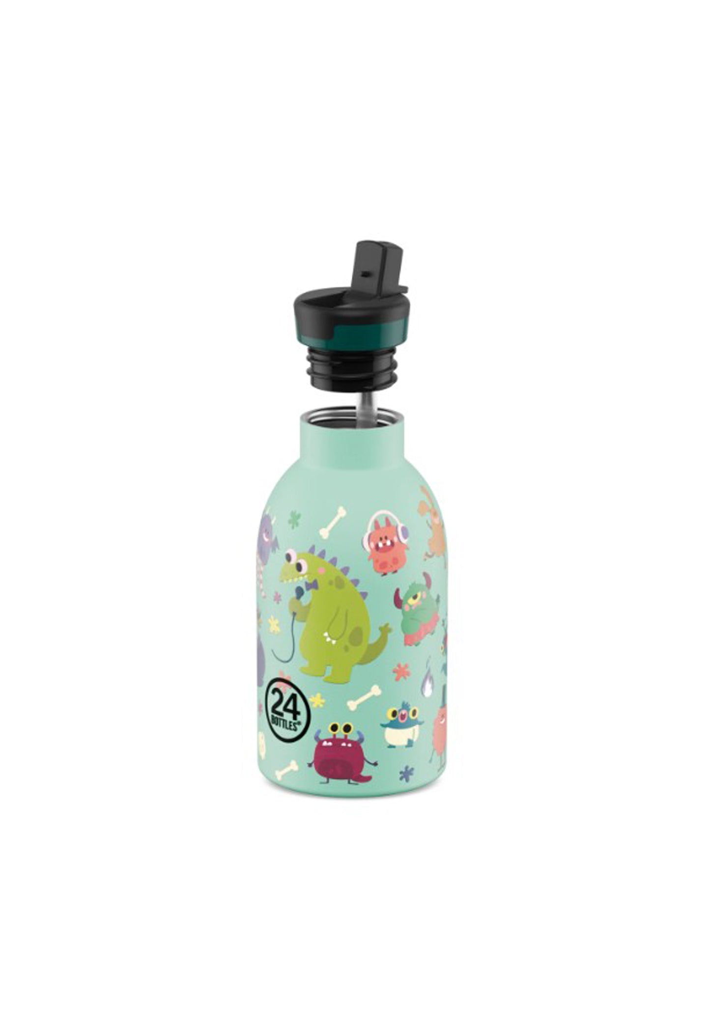 Borraccia termica per bambini verde Clima Bottle Spooky Friends 330 ml 24Bottles 2382- SPOOKY 330 MLSPOOKY 24BOTTLES 