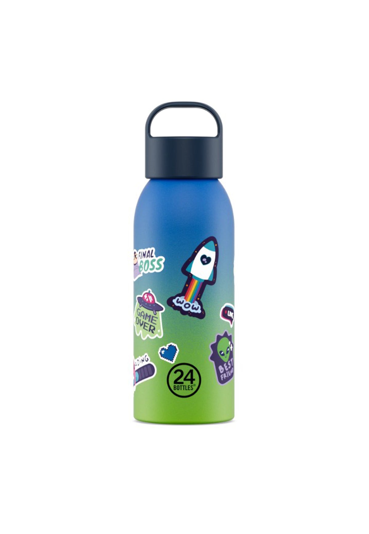 Borraccia termica blu verde Young bottle Bop Squad 500 ml 24Bottles 2389-BOB SQUAD 500MLDRIP SQUAD 24BOTTLES 