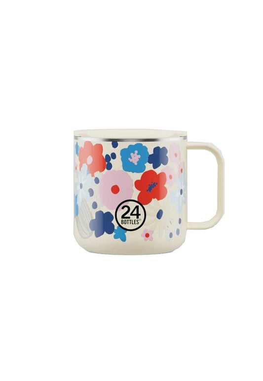Tazza termica floreale Casa Mug Domenica 340 ml 24Bottles 2420- MUG DOMENICA 340 MLDOMENICA 24BOTTLES 