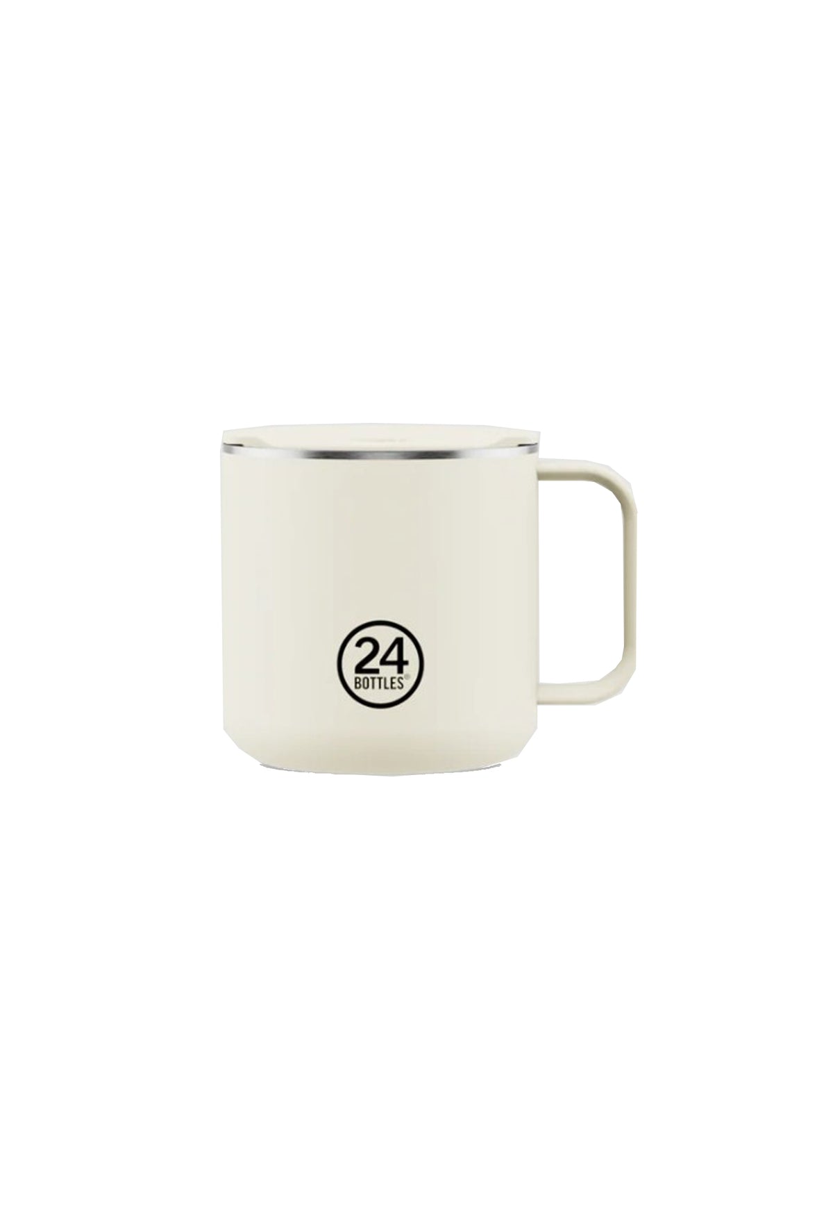 Tazza termica bianca Cotton 350ml Casa mug 24Bottles 2452-MUG COTTON 340 MLCOTTON 24BOTTLES 