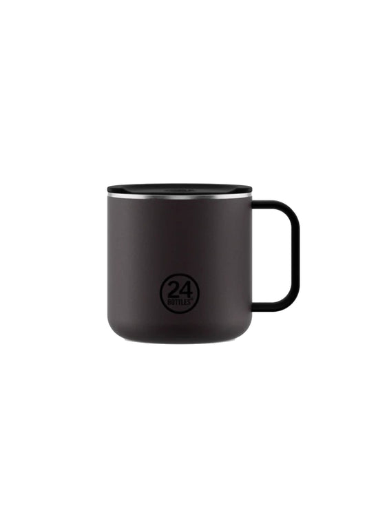 Tazza bicchiere nero termico Tuxedo Black 340ml Casa mug 24Bottles 2455-MUG TUXEDO BLACK 340 MLTUXEDO BLACK 24BOTTLES 