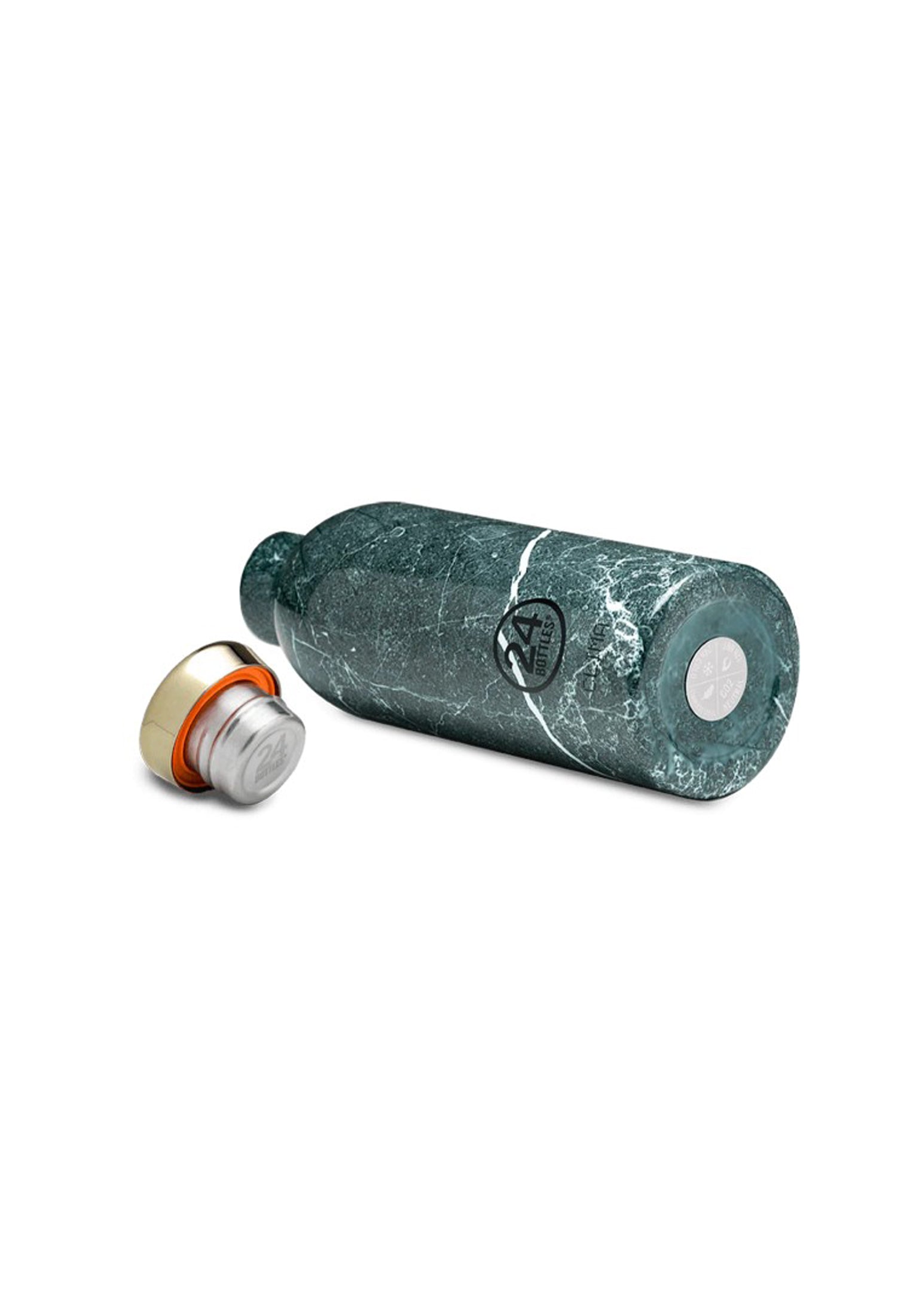 Borraccia Clima Bottle marmorizzata verde 500ml 24Bottles 585-Green Marble 500 ml 24BOTTLES 
