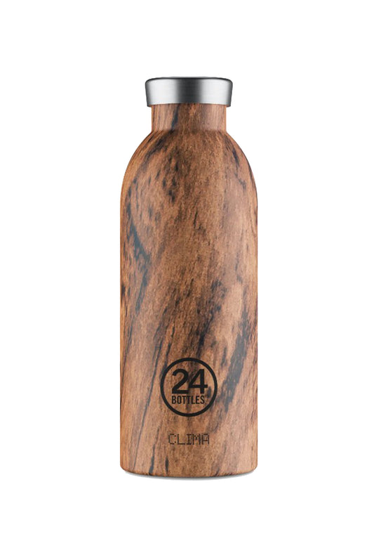 Borraccia termica Sequoia Wood 500ml Clima 24Bottles 84 500 ML 24BOTTLES 