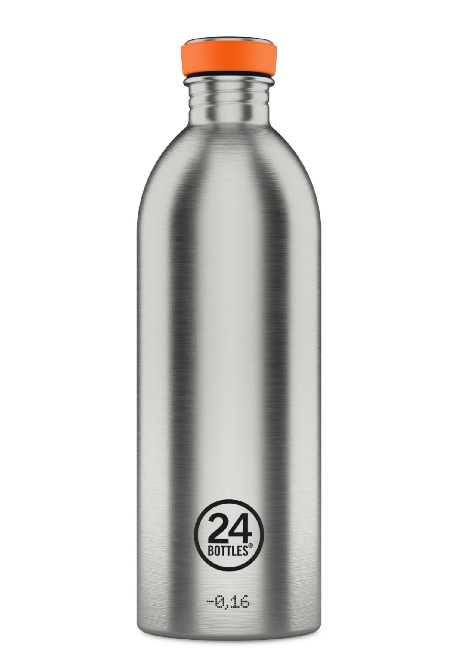 Urban Bottle Steel Life 1000 ml. 24Bottles borraccia non termica STEEL LIFE 1LBRUSHED STE 24BOTTLES 