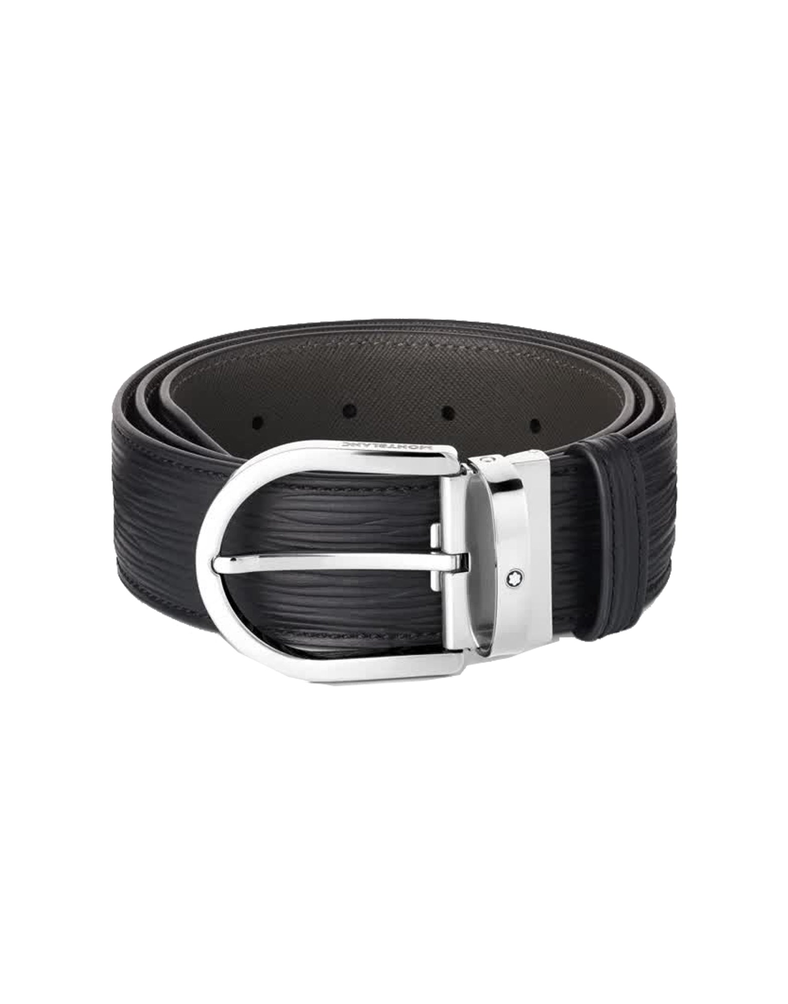 Cintura Nera Pelle Montblanc 131172 PIN BUCKLENERO MONTBLANC 