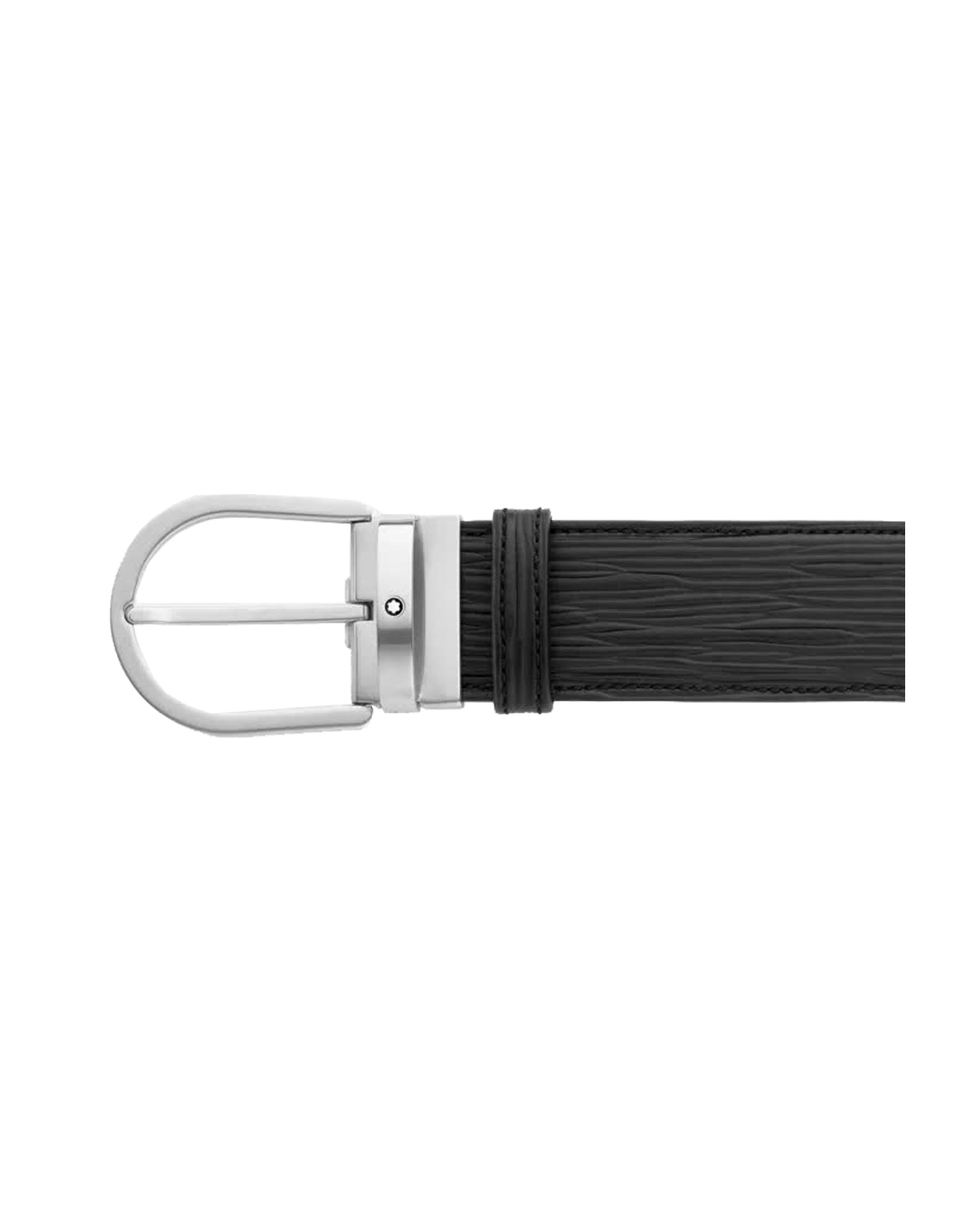 Cintura Nera Pelle Montblanc 131172 PIN BUCKLENERO MONTBLANC 