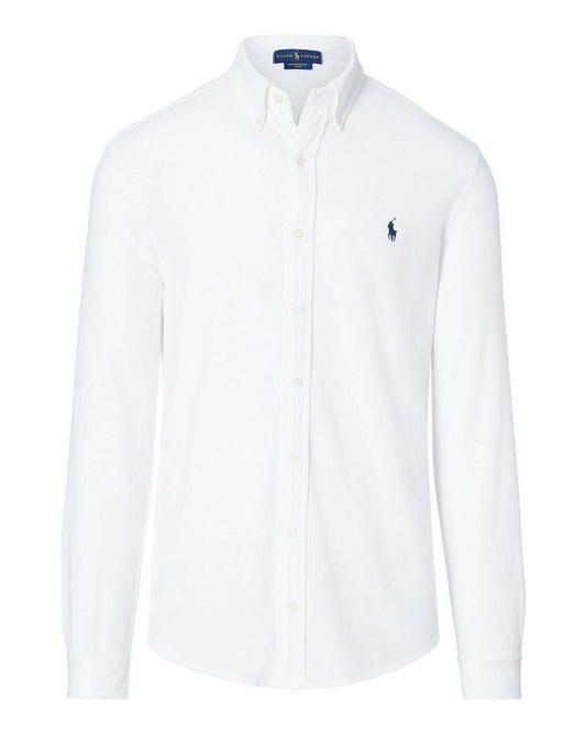 Polo Ralph Lauren Piquet White Shirt