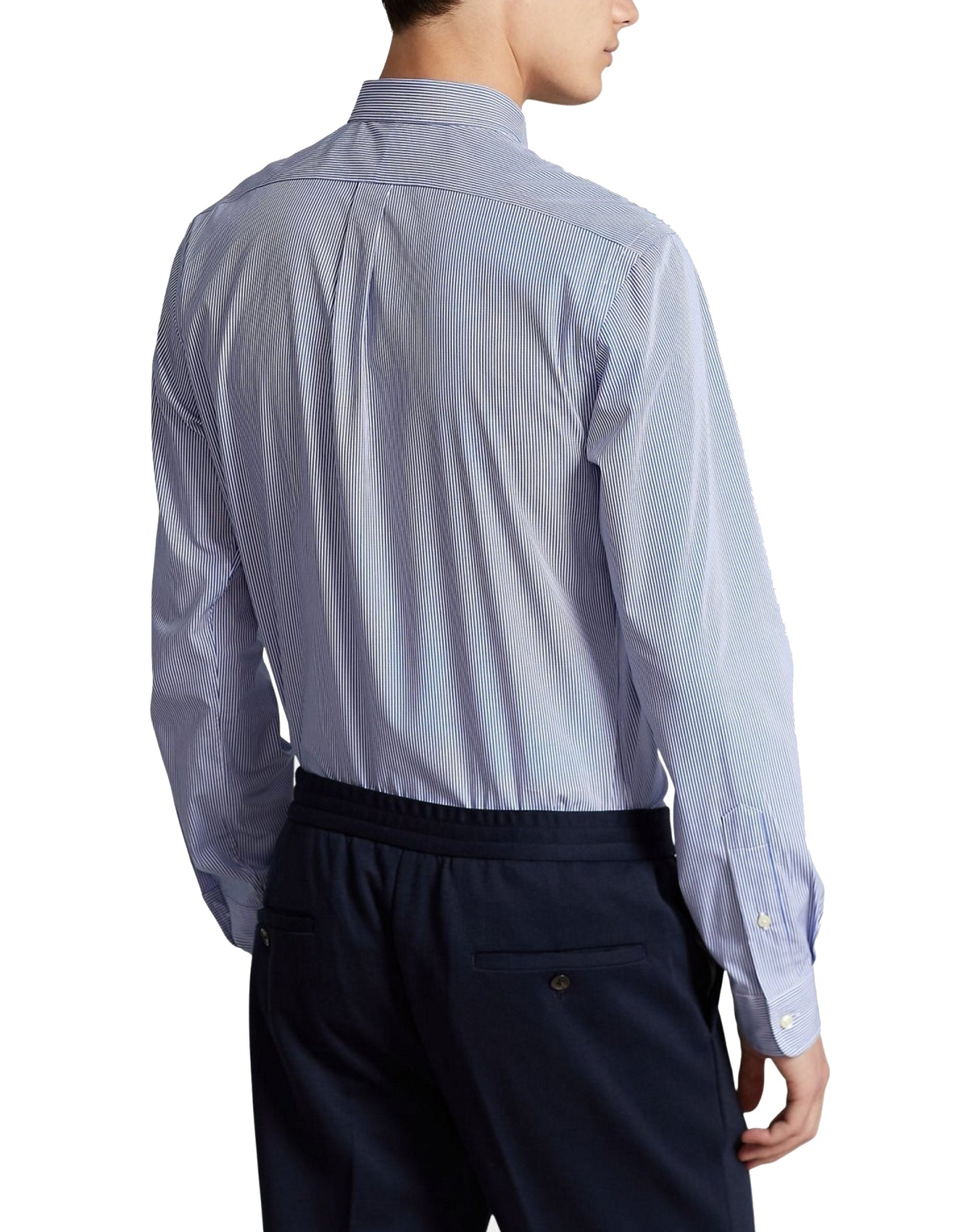 Camicia Azzurra cotone classica Polo Ralph Lauren P24