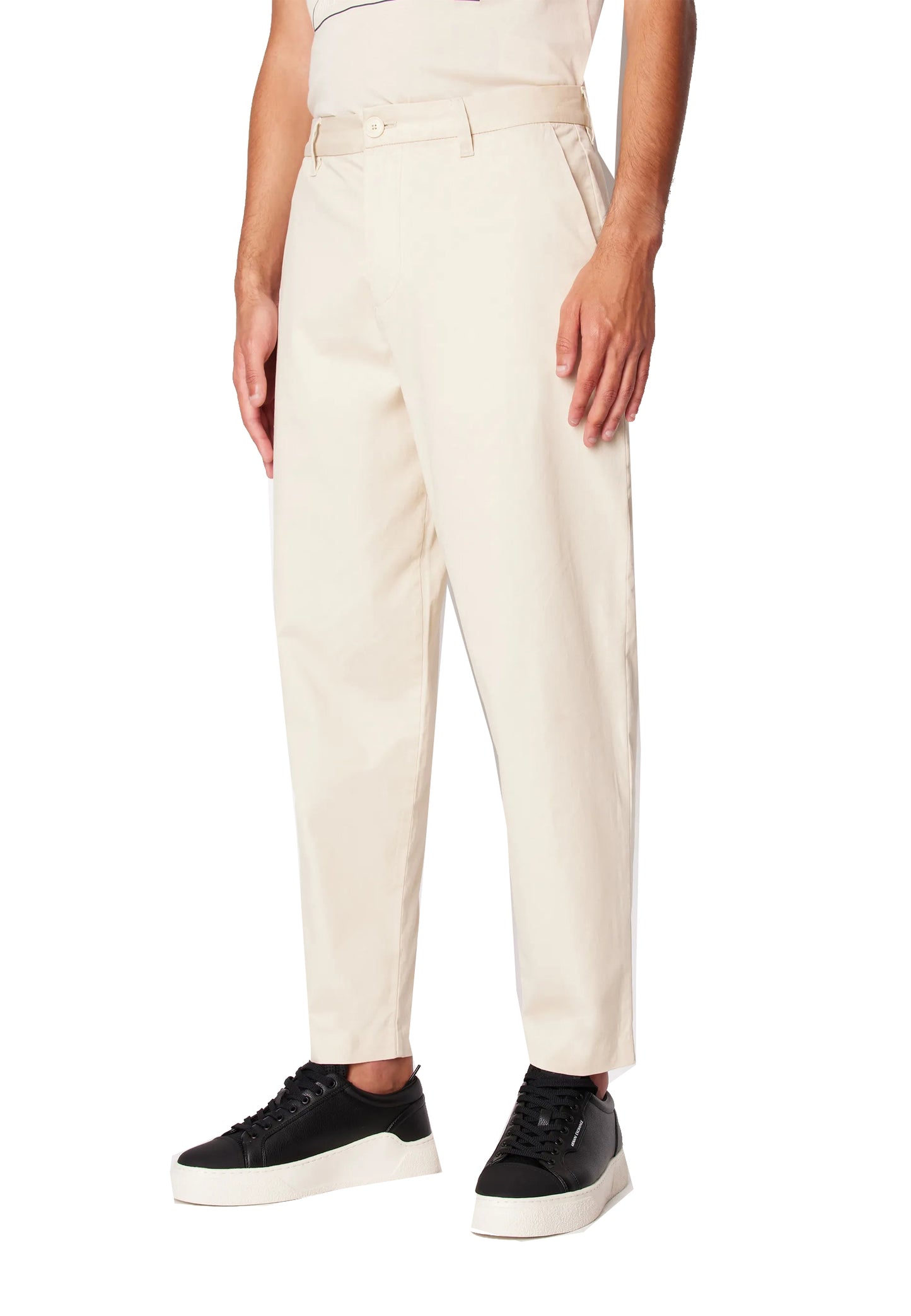 Pantaloni chino cotone beige Armani Exchange P24 3DZP07 ZN3TZ 17921792 ARMANI EXCHANGE 