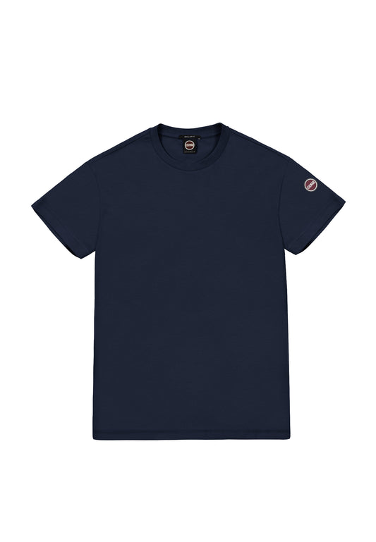 T-shirt basic girocollo cotone blu navy Colmar P24