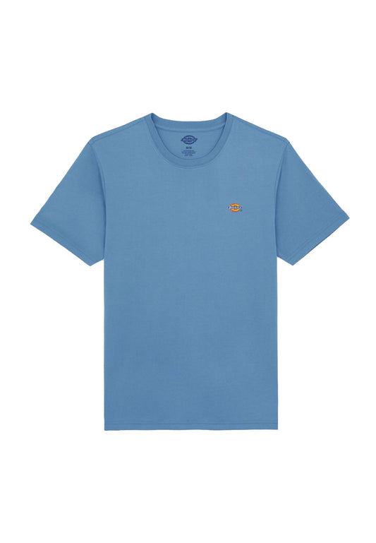 T-shirt girocollo cotone blu Mapleton Dickies P24