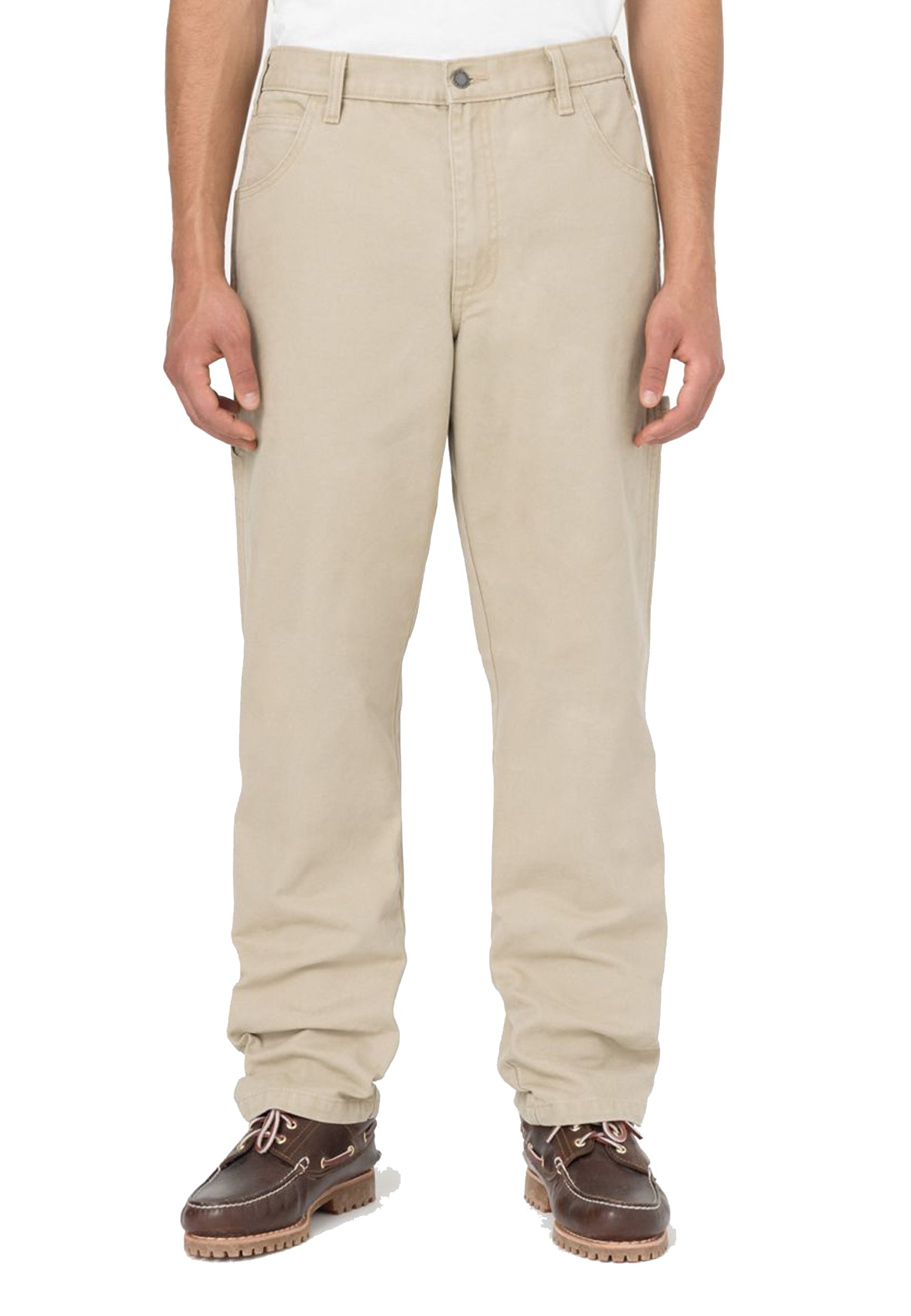 Pantaloni cotone beige Carpenter Dickies P24 DK0A4XIFF021 F021 DICKIES 