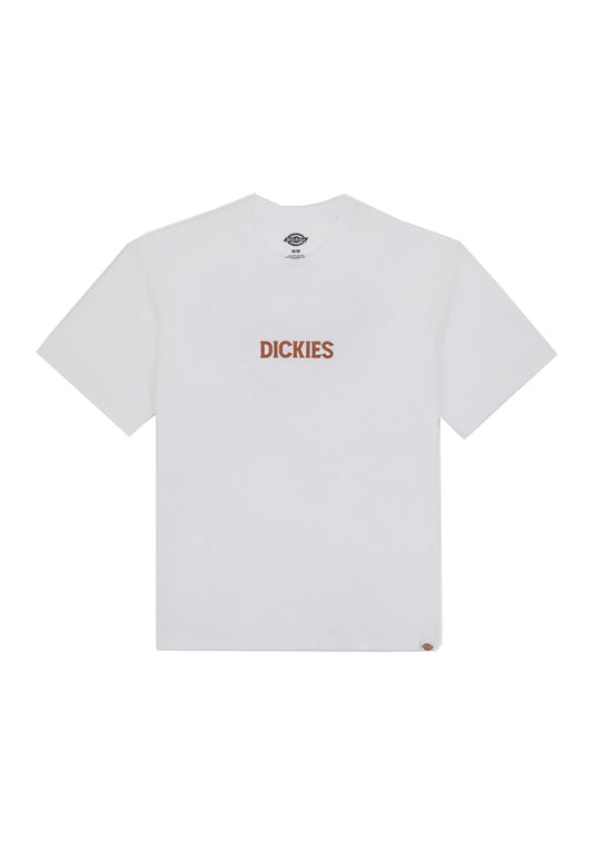 T-shirt girocollo bianca Patrick Springs Dickies P24